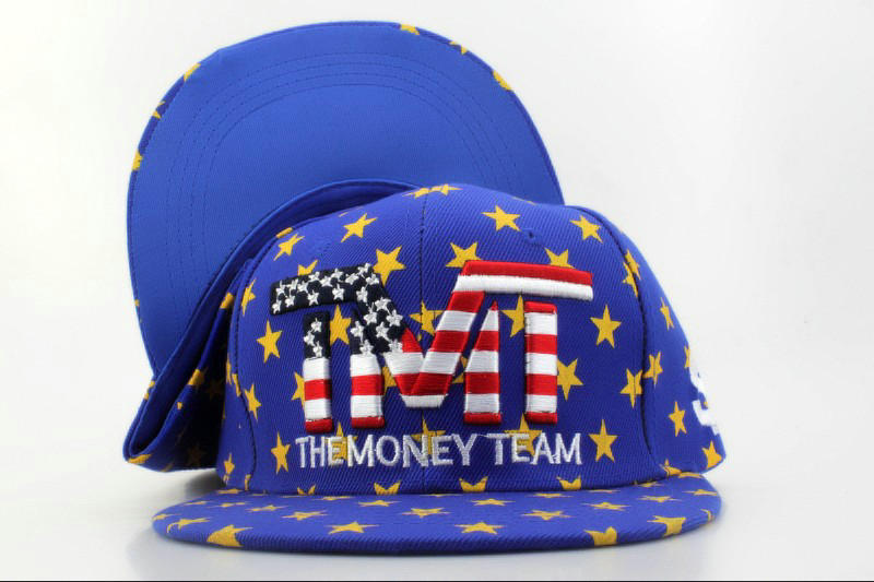 TMTThe Money Team Blue Snapback Hat QH 0701